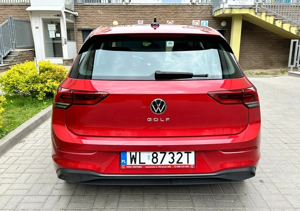 Volkswagen Golf cena 85800 przebieg: 43355, rok produkcji 2022 z Grudziądz małe 211